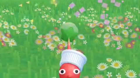 Pikmin Bloom-Red Pikmin With Bottle Cap