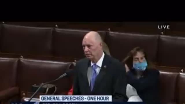 Savage Moment When Rep. Finishes Speech With "Let's Go Brandon" Live On CSPAN