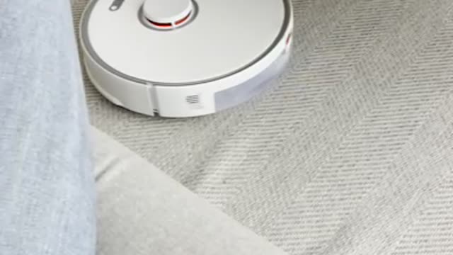 a robot vacuum cleaner