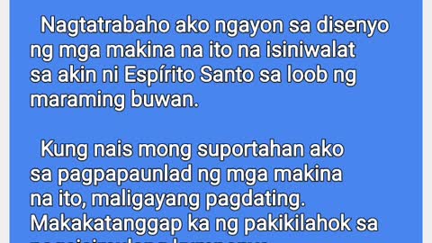 Ngayon, Abril 8, 2021, nagkaroon ako ng isang napakalinaw na pangarap ng