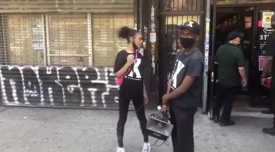 BLM mob shuts down business in NYC because they were open on Malcolm X's birthday