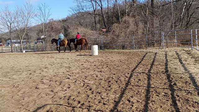 Young Cowboys First Ride