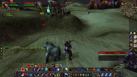 World of Warcraft Classic Hunter Tag team Duo action