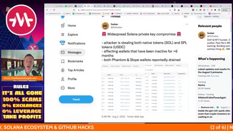 NOMAD CRYPTO KNEW THE WHOLE TIME. SOLANA ECOSYSTEM + GITHUB HACK & GOOD NEWS.
