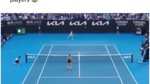 When you put a headset in a tennis game