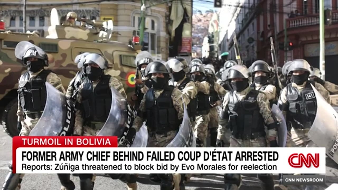 Former army chief arrested after coup attempt in Bolivia fails CNN