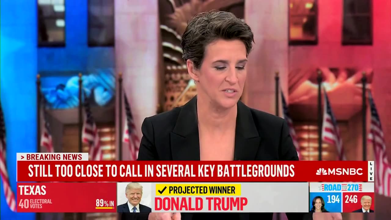 Rachel Maddow Couldn't Wait For Trump To Be Declared Winner Before Already Invoking Russia