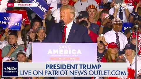 FULL SPEECH REPLAY: President Trump's "Save America" Rally, Wilmington, NC. 09/23/2022