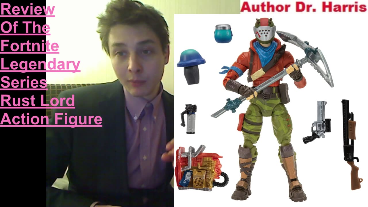 Review Of The Jazwares Fortnite Legendary Series Rust Lord Action Figure