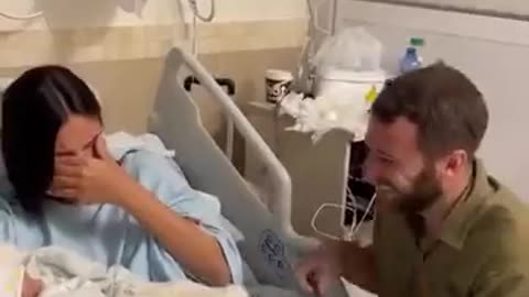 This video moved and gave hope to so many Israelis in the last few hours. A soldier