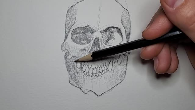 How to Draw a Skull