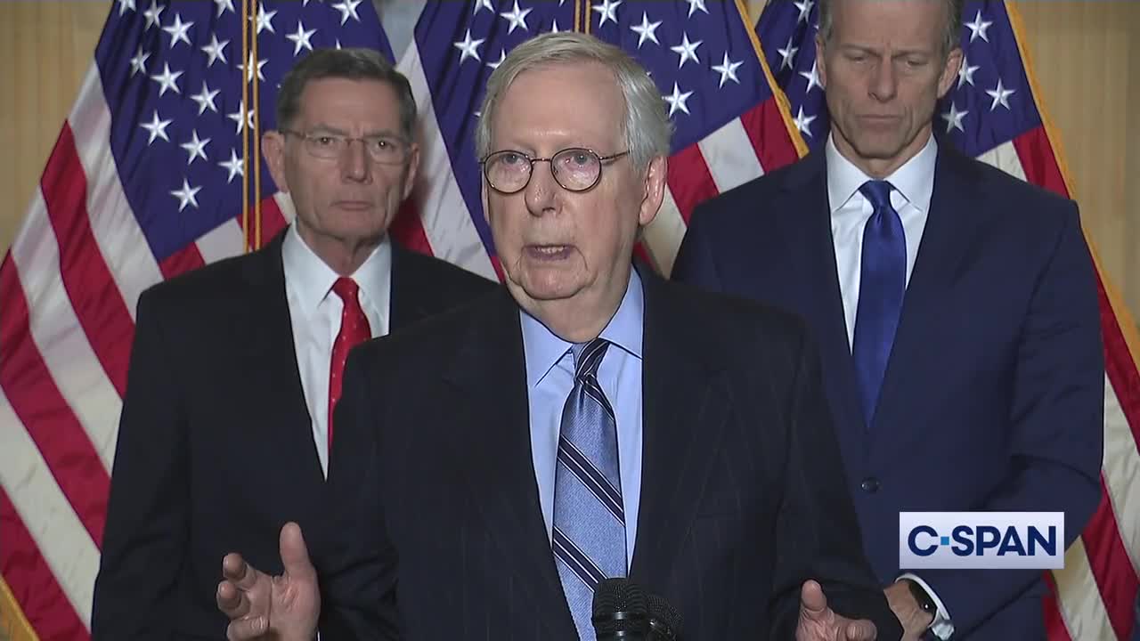 NEW - Leader McConnell: "Radicals on the other side ... are "