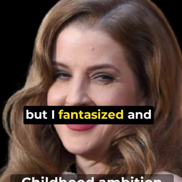 From Dreams to Reality Lisa Marie Presley's Childhood Ambition