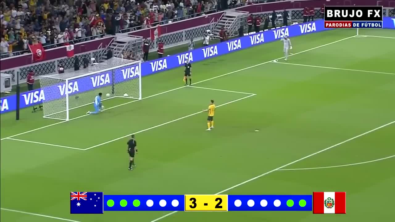 Perú gana a Australia 6-5 - Perú al Mundial de Qatar - PENALES Advincula y Valera - PARODIA