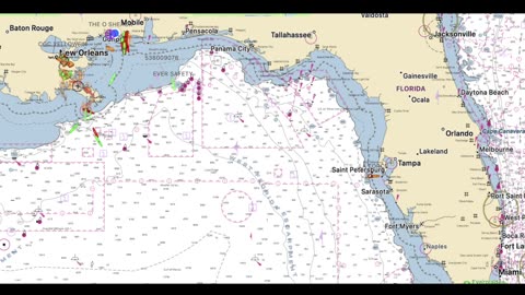 LIVE MARINE TRAFFIC REPORT