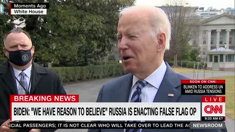 Biden Says He Thinks Russia Will Invade Ukraine