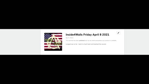 Inside4Walls Friday April 8 2021 #hashbash aftermath and chill.