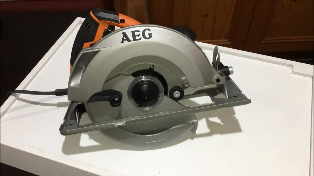 Unboxing AEG Circular Saw