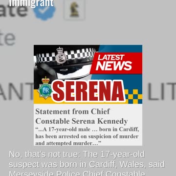 Fact Check: NO Evidence Suspect In Southport Knife Attack In UK Was Immigrant