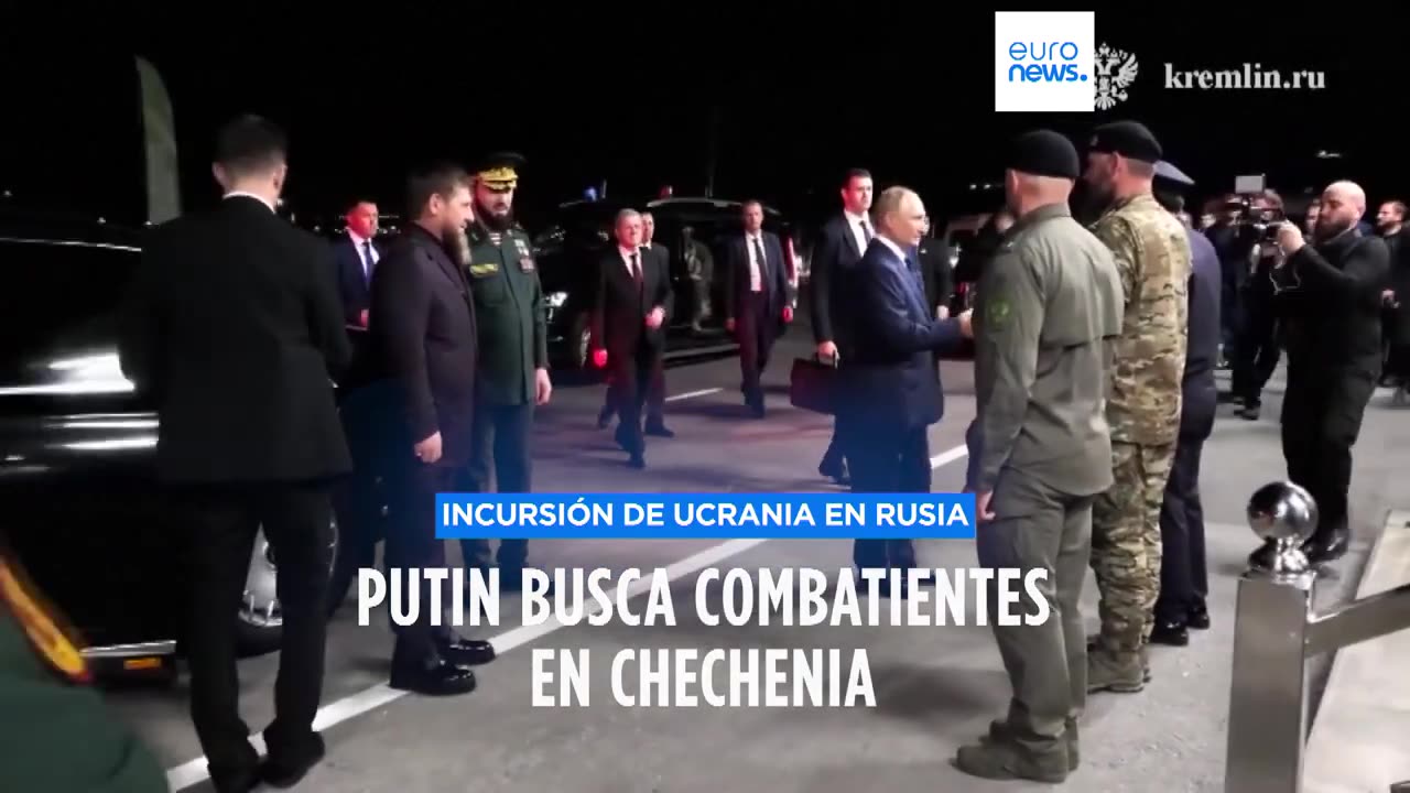 Putin busca combatientes en Chechenia para hacer frente a Ucrania en Kursk