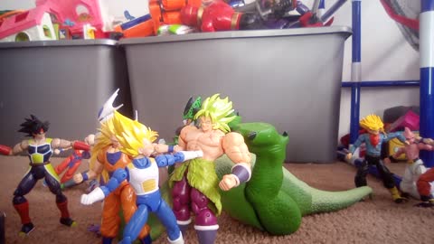 Dino, dbz, toy fight