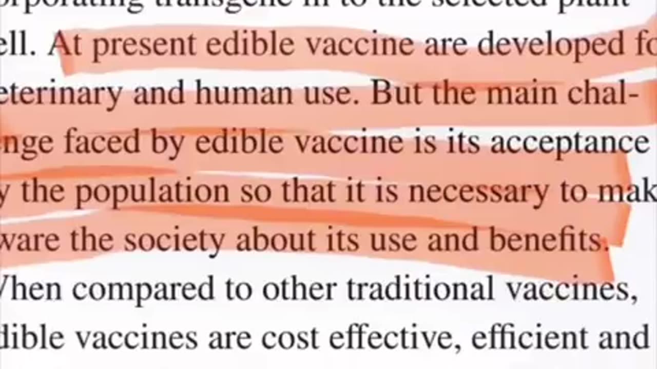 THEY ARE VACCINATING YOUR FOOD..!! WAKE UP...!!!!!!!!!!!!!!!!!!!!!!!!!