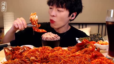 MUKBANG SPICY SEAFOOD😋😋😋