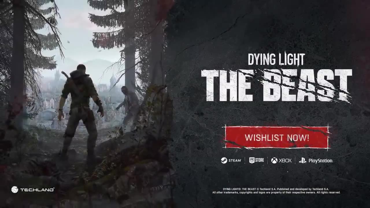 Dying Light: The Beast — Official Announcement Trailer | gamescom 2024