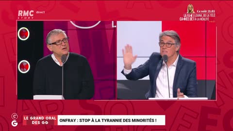 Michel Onfray sur l'affaire du restaurant clandestin à BFM