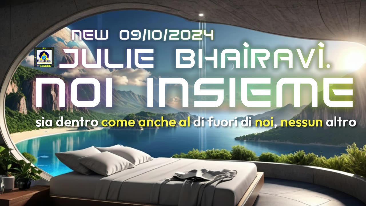 NEW 09/10/2024 Julie Bhaìravì - Noi Insieme -