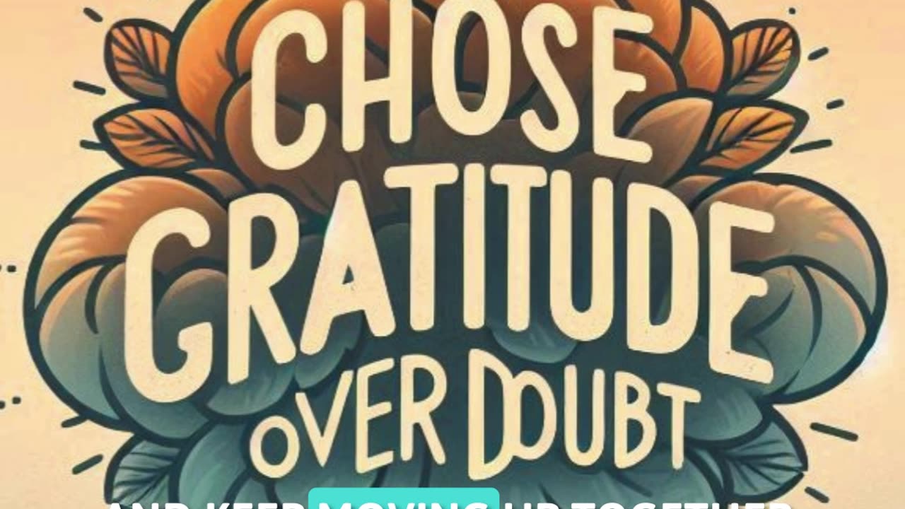 Choose Gratitude