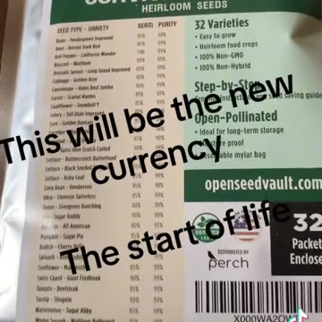 Personal Seed Vaults