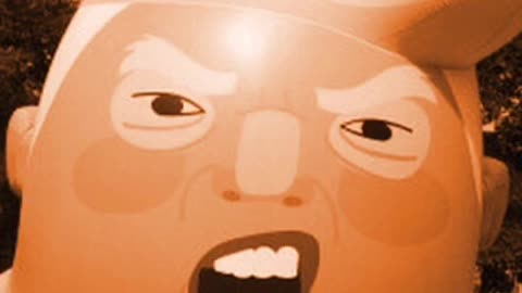 Orange Man’s orange inflation death scene! 🍊