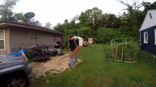 just getting back to shooting at Ping-Pong balls