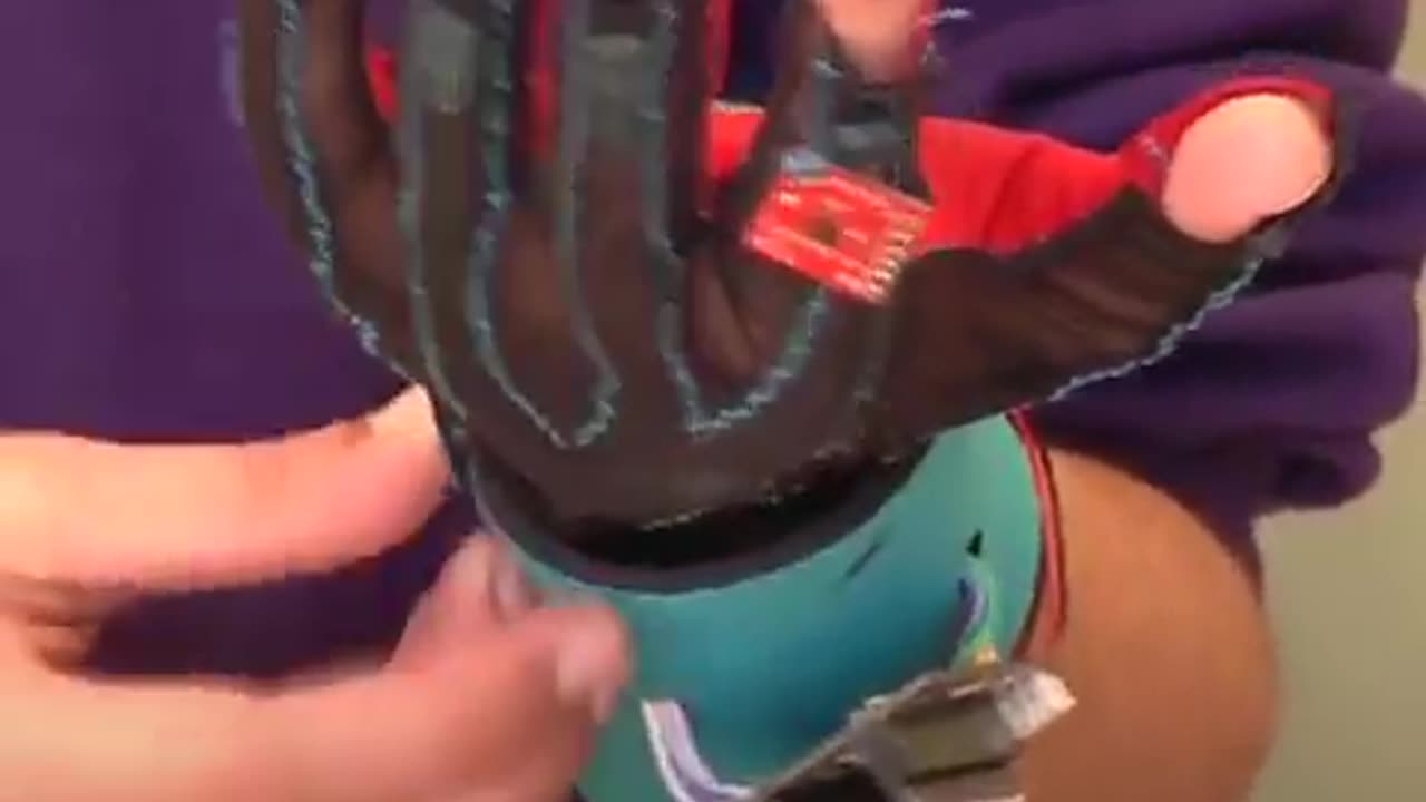 Developed by two 19-year-old students these gloves translate sign language into sound