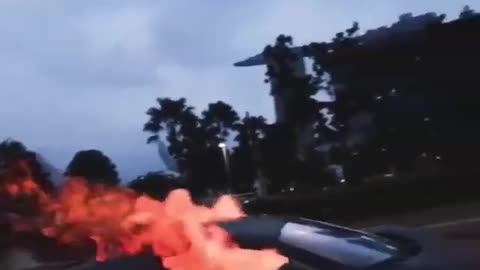 BUGATTI IN FLAMES!!!😮😮