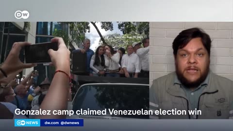 How was Venezuelan opposition candidate Gonzalez allowed to leave for Spain despite arrest warrant?