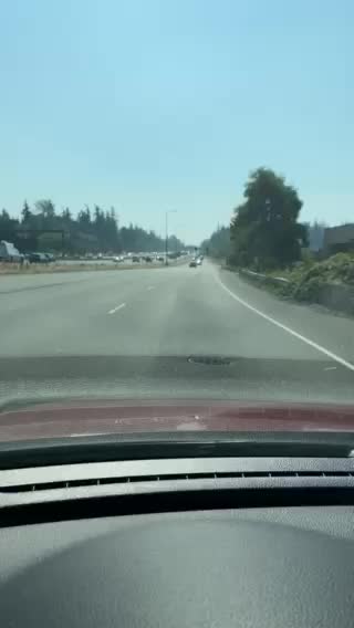 Sign about masks posted on the freeway ramp!