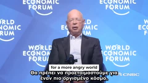 Klaus Schwab για την επικήμενη Κυβερνοεπίθεση