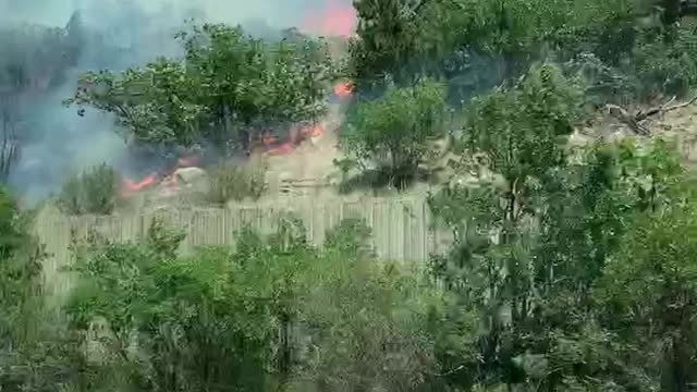 Driving to Pine Gulch Fire August 11, 2020