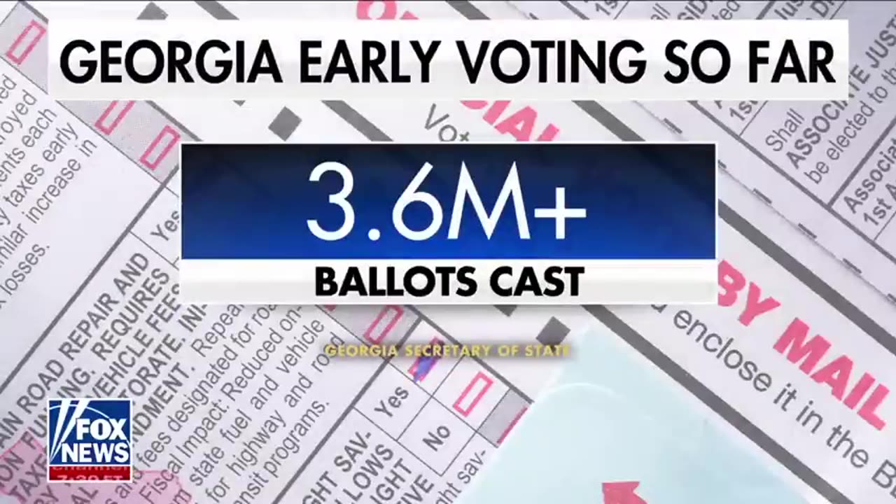 Georgia on pace to smash turnout records