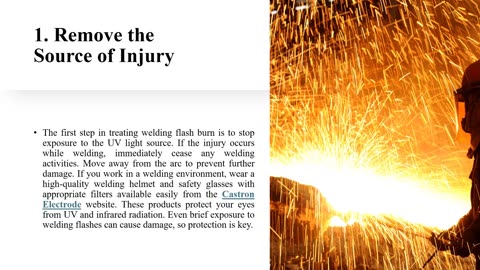 Welding Flash Burn Eyes Treatment: The Right Approach