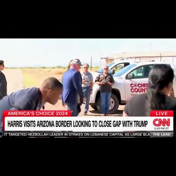 Kamala Harris Arrives in Arizona, Promises to 'Fix' the Border Czar #kamalaharris #BorderCzar