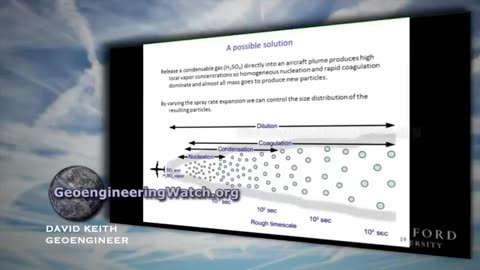 SHOCKING STATEMENTS FROM THE WORLD'S MOST RECOGNIZED GEOENGINEER, DR. DAVID KEITH.