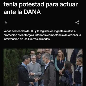 El arsenal legislativo que evidencia que el #Gobierno tenía potestad para actuar ante la #DANA
