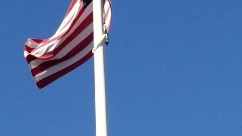 US Flag Flying