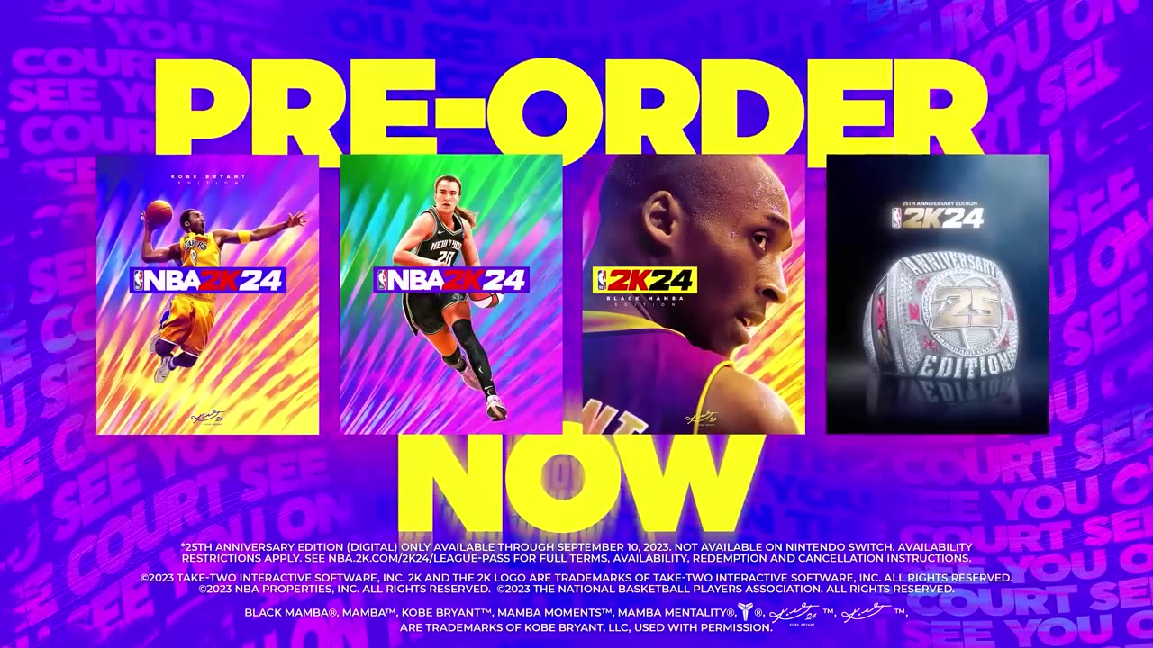 NBA 2K24 | Official MAMBA MOMENTS™ first look trailer