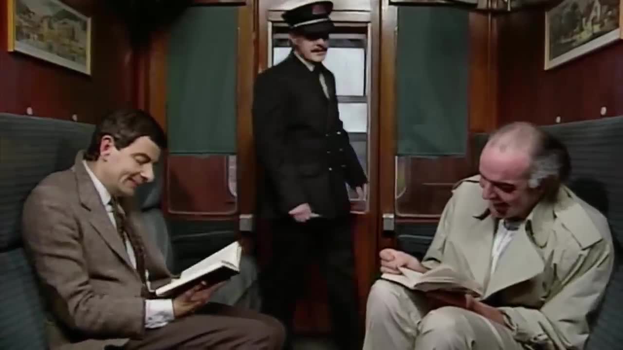 Mr. Bean, on a trip, humor, comedian