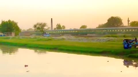 Pakistan train view