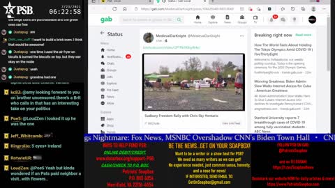 PATRIOT SOAP BOX PSB: MORNING SHOW EPISODE 23rd July Friday